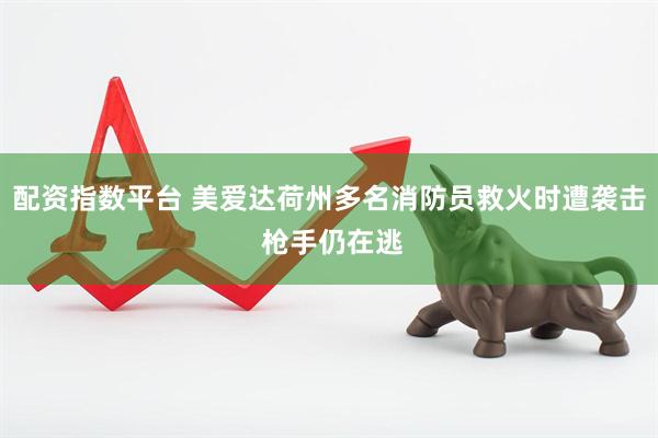 配资指数平台 美爱达荷州多名消防员救火时遭袭击 枪手仍在逃